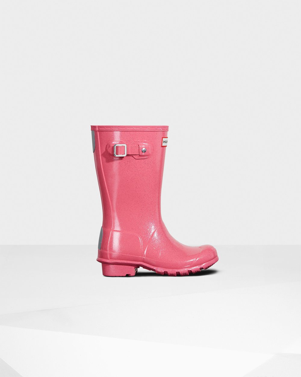 Bottes de Pluie Hunter Original Starcloud Enfant Rose KTPOSCM-36